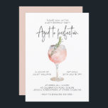 Invitation Élégant vin rose vieilli à la perfection 40e anniv<br><div class="desc">// Peut être entièrement customisé pour répondre à vos besoins. Conçu par Gorjo Designs via Zazzle. // Besoin d'aide pour customiser votre design ? Vous avez d'autres idées ? N'hésitez pas à me contacter (Zoe) directement.</div>