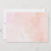 Invitation Elégant Vino aquarelle avant Vows Couples Douche (Dos)