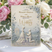 Invitation Elegant Vintage Effect Wedding