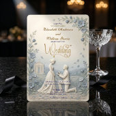 Invitation Elegant Vintage Effect Wedding