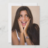 Invitation  Elegant Watercolor Black Bow 30th Birthday (Dos)