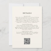 Invitation Elegant Wildflower All in One QR Code Wedding (Dos)
