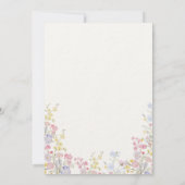 Invitation Elegant Wildflower Garden Bridal Shower (Dos)