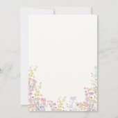 Invitation Elegant Wildflower Garden Bridal Shower (Dos)
