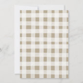 Invitation Elegant Winter Pine Tree Forest Baby Sprinkle (Dos)