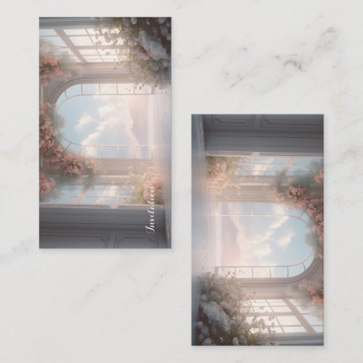 Invitation élégante (Devant / Derrière)