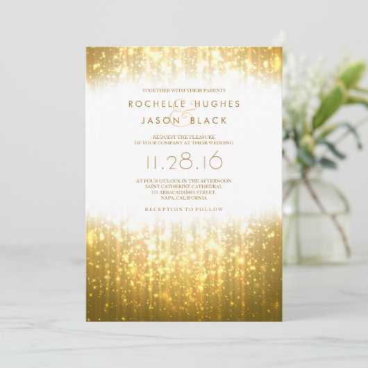 Invitation Élégante (Debout devant)