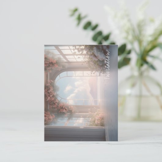 Invitation élégante (Debout devant)