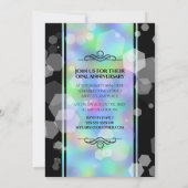 Invitation Élégante 14ème anniversaire du Mariage Opal (Dos)