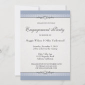 Invitation élégante à la frontière (Devant)