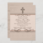 Invitation Élégante à rouleaux (Devant / Derrière)