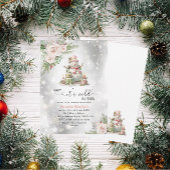 Invitation Elégante aquarelle bébé il fait froid dehors Bébé 