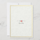 Invitation Elégante aquarelle Floral Bachelorette Party invit (Dos)