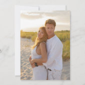 Invitation Elégante aquarelle PINEAPPLE Fruit tropique Photo (Dos)