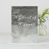 Invitation élégante aquarelle pour une soirée Hall (Debout devant)