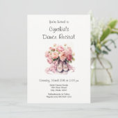 Invitation élégante au spectacle de danse de balle (Debout devant)