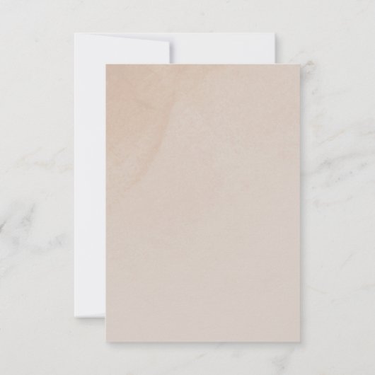 Invitation Elégante Automne Boho Chic Floral 43e fête d'anniv (Dos)