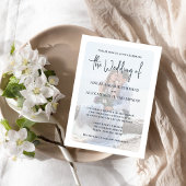 Invitation Élégante calligraphie classique RSVP photo simple