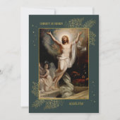 Invitation Elégante Chasse aux oeufs de Brunch de Pâques cath (Devant)