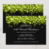 Invitation Elégante collecte de fonds pour les entreprises Lu (Devant / Derrière)