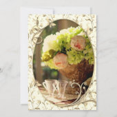 Invitation élégante de brunch de la fête des mères (Dos)