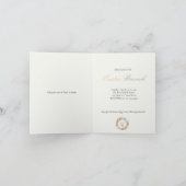 Invitation élégante de brunch de Pâques aux bénédi (Intérieur)