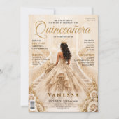 Invitation élégante de couverture de magazine pour (Devant)