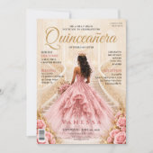 Invitation élégante de couverture de magazine pour (Devant)