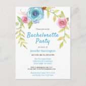 Invitation élégante de fête de bachelorette à moti (Devant)