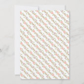 Invitation élégante de Fête de la mariée de (Dos)