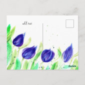 Invitation élégante de Fête de Mariage à Fleur Sau (Dos)