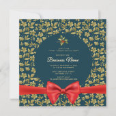 Invitation élégante de Noël pour une soirée d'affa (Devant)