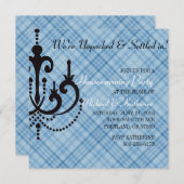 Invitation élégante de partie de pendaison de (Devant / Derrière)