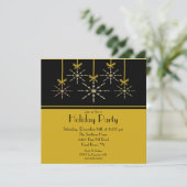 Invitation élégante de vacances d'ornement de (Debout devant)