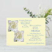 Invitation élégante de zantedeschia (Debout devant)