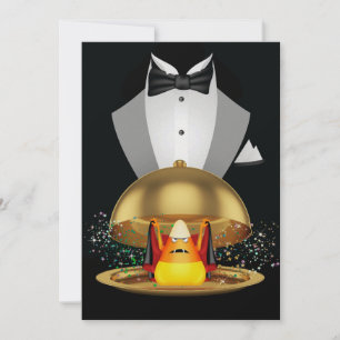 Invitation élégante d'Halloween - SRF