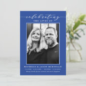 INVITATION ÉLÉGANTE DOUBLE CÉLÉBRATION DU SERVICE FUNÉRAL DE (Debout devant)