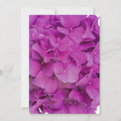 Invitation Élégante douche nuptiale magenta rose (Dos)