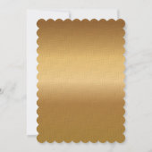 Invitation Élégante enchère Corporate Gala de financement Inv (Dos)