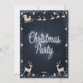 Invitation élégante et festive pour une fête de No (Dos)