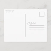 Invitation élégante et moderne de célébration de l (Dos)