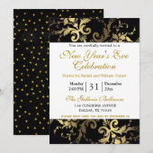 Invitation élégante et moderne pour la soirée du N (Devant / Derrière)