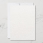 Invitation Elégante Évasion : Fête de Graduation Beige & Or (Dos)