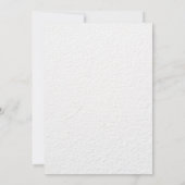 Invitation Elégante fête d'anniversaire de vin rouge pour la  (Dos)