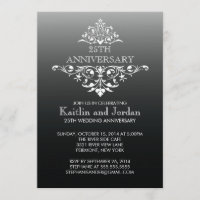 Élégante Fête d'Anniversaire Vintage Noir avec Ara