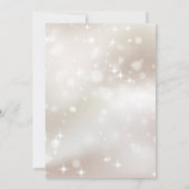 Invitation Élégante fête de la vie Photo (Dos)