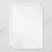 Invitation Élégante fête de Noël rouge et vert (Dos)