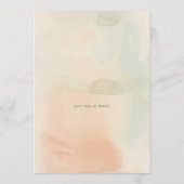 Invitation Elégante fête de vacances Poinsettia Wreath Splend (Dos)