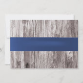 Invitation Elégante Fête des mariées Blue Hydrangea & Mason J (Dos)