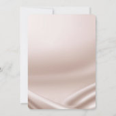 Invitation Élégante Fête des mariées Chic Vent Chimes (Dos)